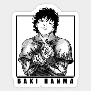 Baki hanma Sticker